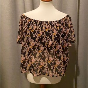 Off the shoulder blouse